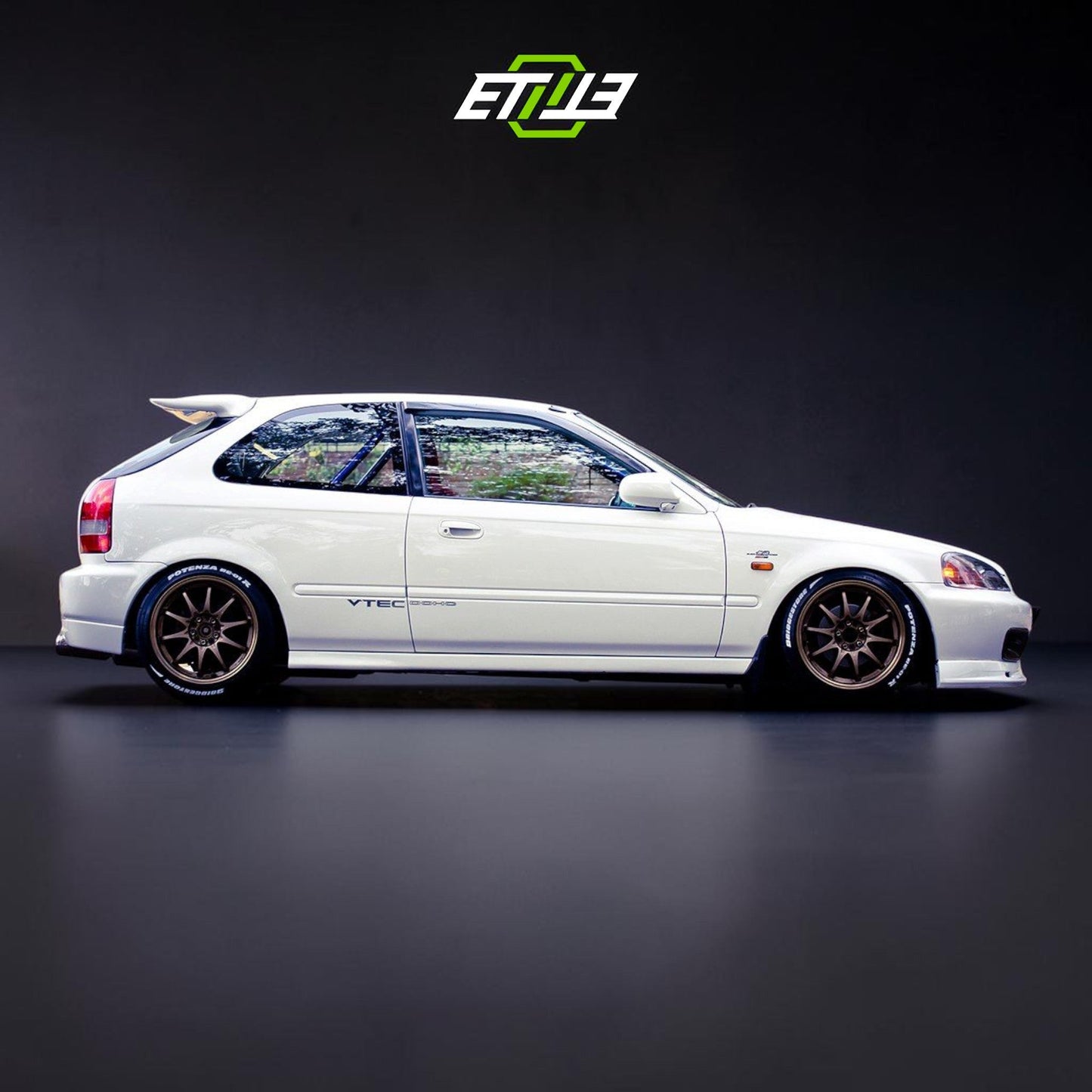 Honda Civic EK Big Eye 96 C-West Style Front Bumper