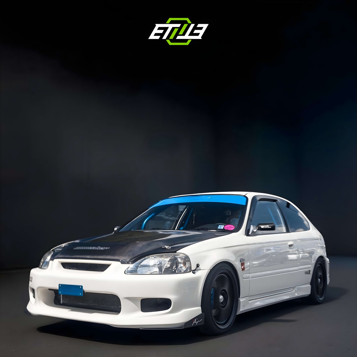 Honda Civic EK Big Eye 96 Mugen Style Front Skirt