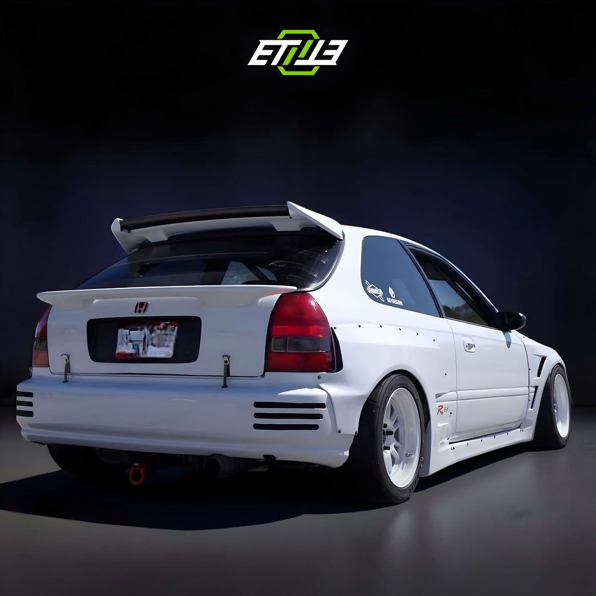 Honda Civic EK Big Eye 96 (4-Door) Mugen Style Body Kit