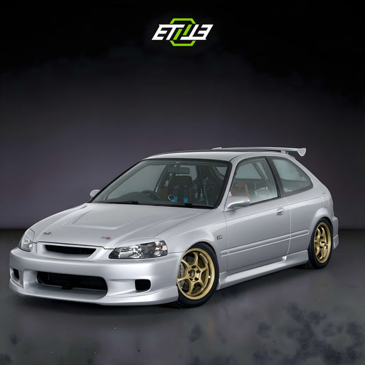 Honda Civic EK Big Eye 99 C-West Style Body Kit