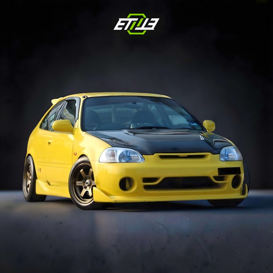 Honda Civic EK Big Eye 99 (2-Door) Mugen Skirt Style Body Kit
