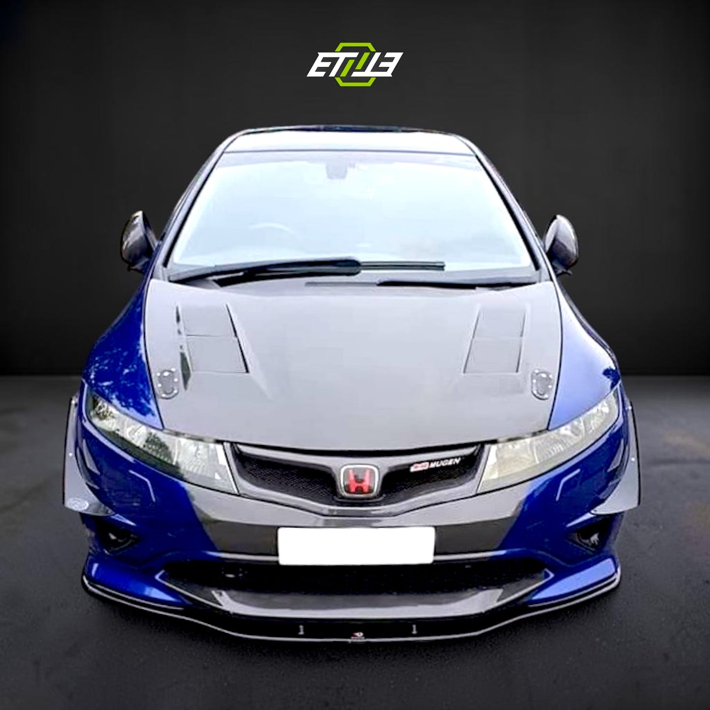 Honda Civic FN2 Mugen RR Style Carbon Fiber Hood | Shopifydevstudio