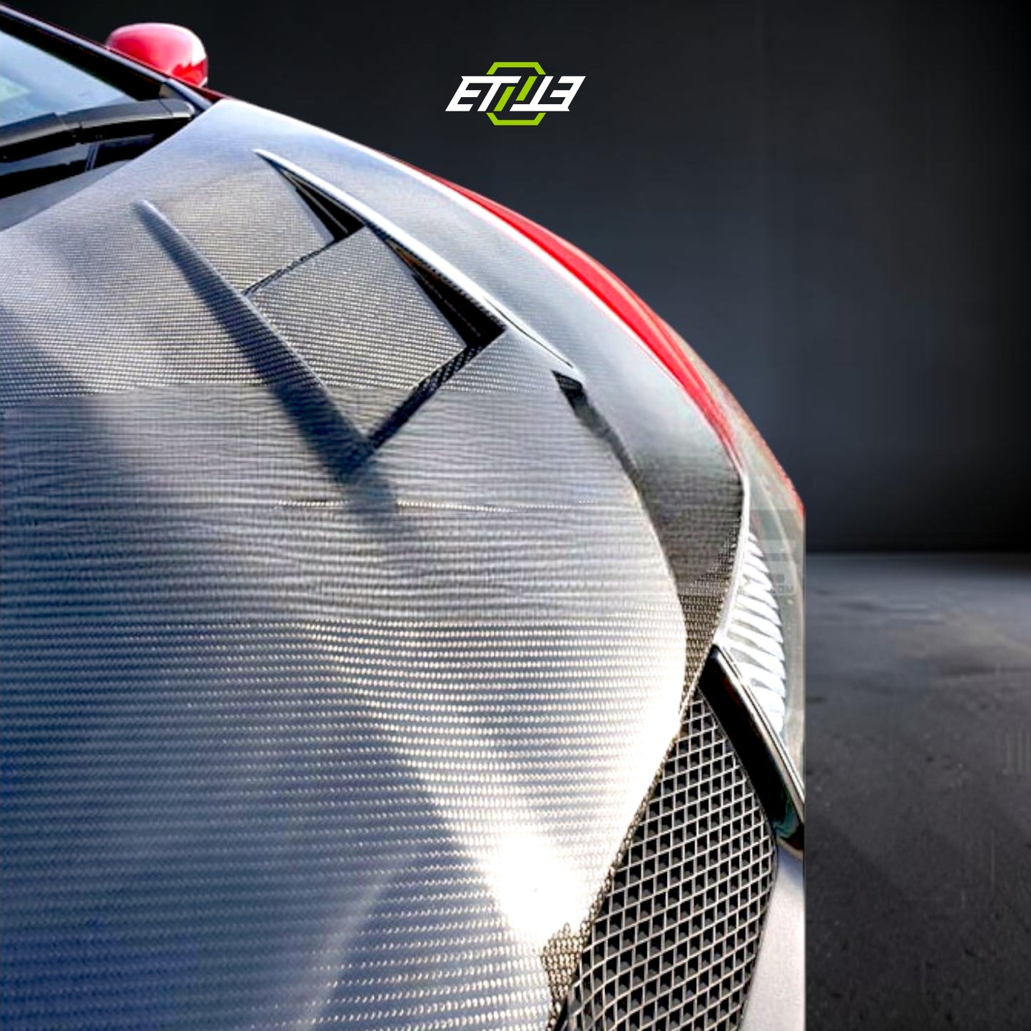 Honda Civic FN2 Mugen RR Style Carbon Fiber Hood | Shopifydevstudio