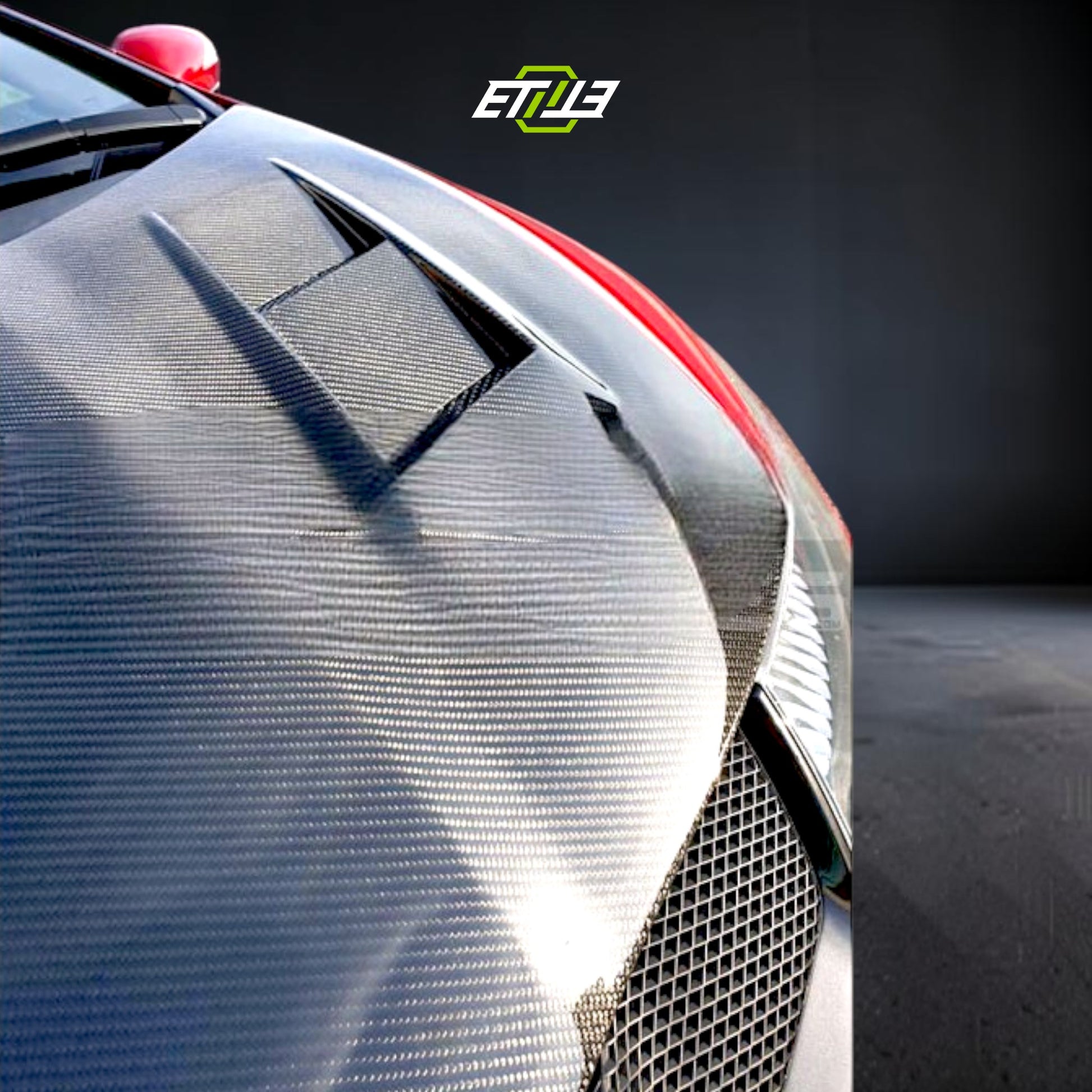Honda Civic FN2 Mugen RR Style Carbon Fiber Hood | Shopifydevstudio