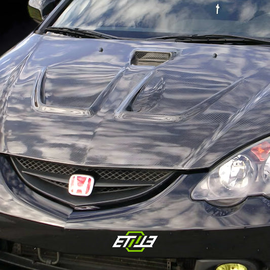 Honda DC5 Mugen Style Carbon Fiber Hood