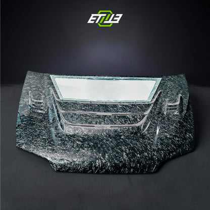 Honda EG Mod X Hybrid Style Carbon Fiber Hood | Shopifydevstudio