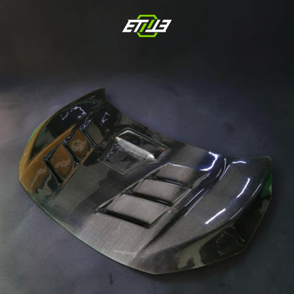 Honda FC/FK V Shape Vented Style Hood | Shopifydevstudio