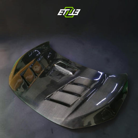 Honda FC/FK V Shape Vented Style Hood | Shopifydevstudio