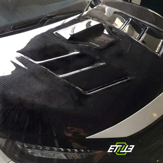 Honda FC/FK V Shape Vented Style Hood
