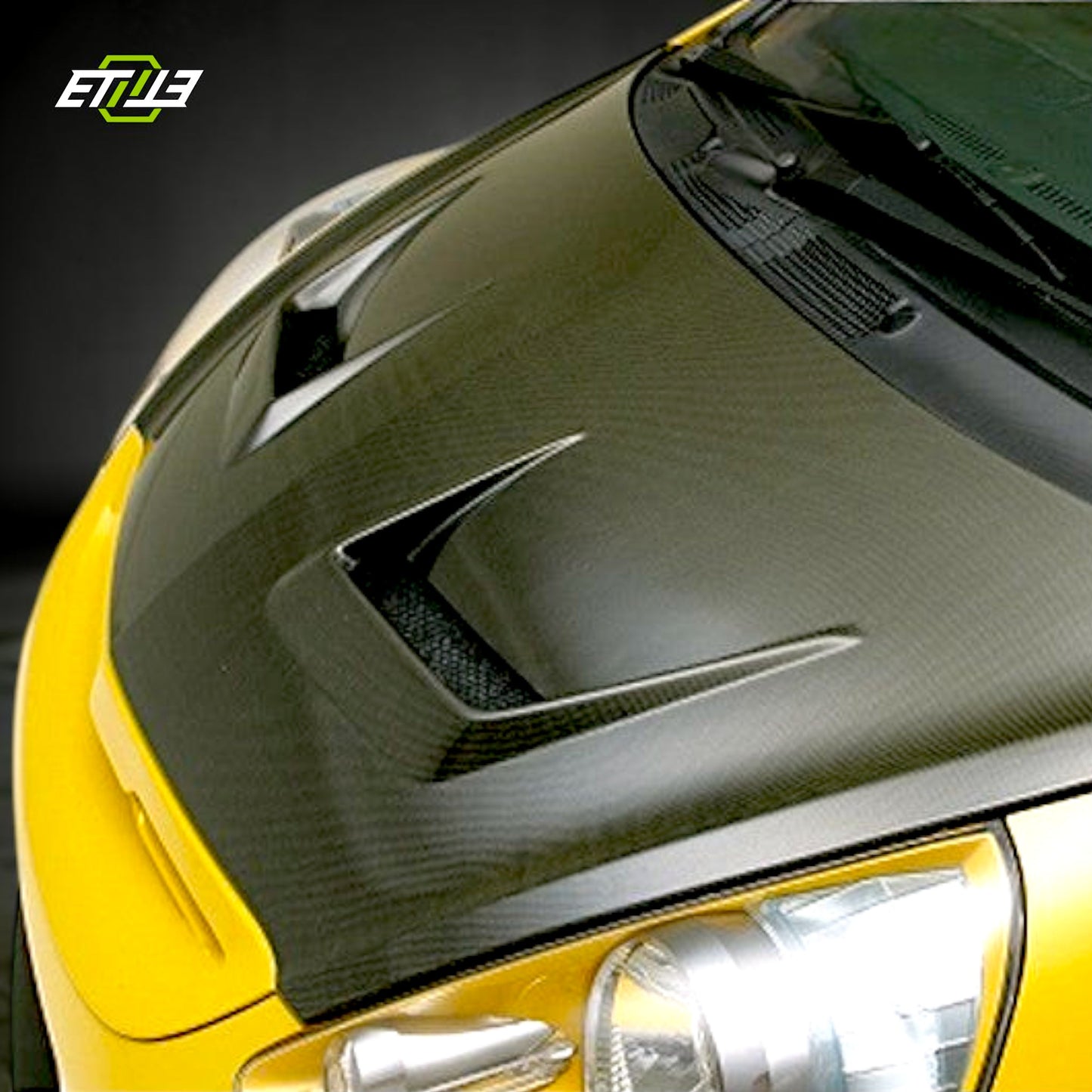 Honda Jazz/Fit GD J's Racing Spec Style Carbon Fiber Hood | Shopifydevstudio