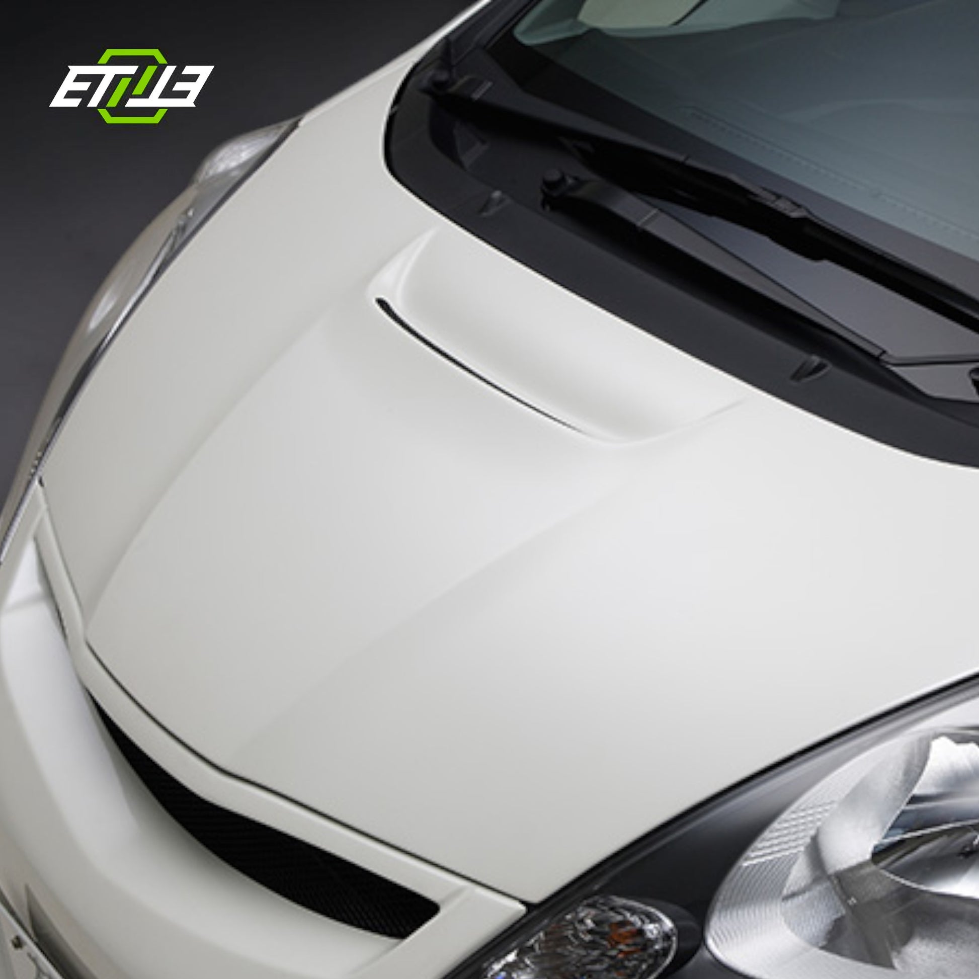 Honda Jazz GE 2007 INGS+1 Style Carbon Fiber Hood | Shopifydevstudio