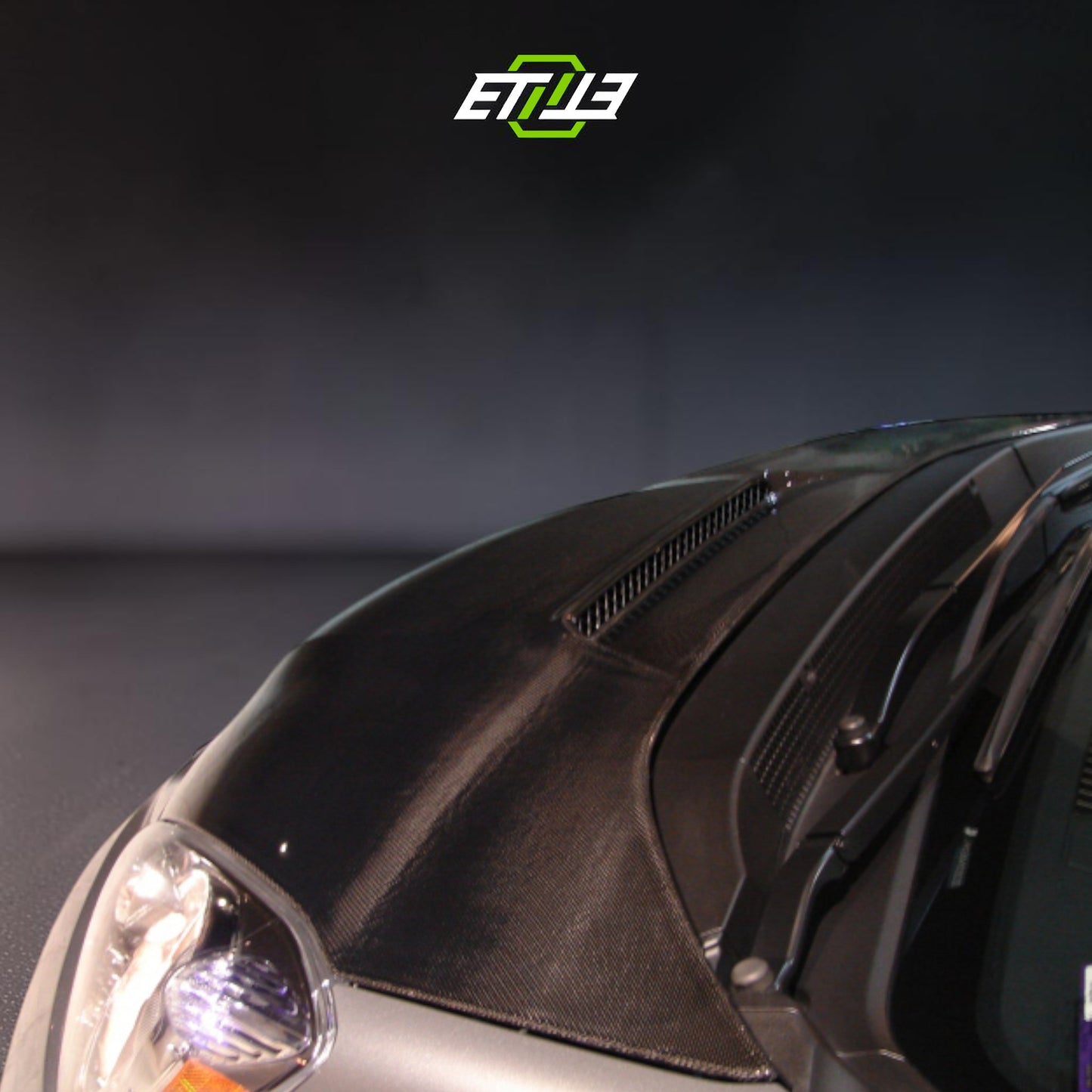 Honda Jazz GE 2007 INGS+1 Style Carbon Fiber Hood | Shopifydevstudio
