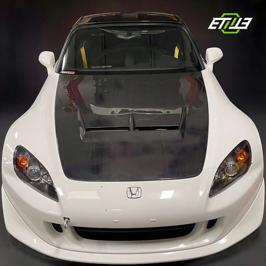 Honda S2000 J's Racing Style Carbon Fiber Hood