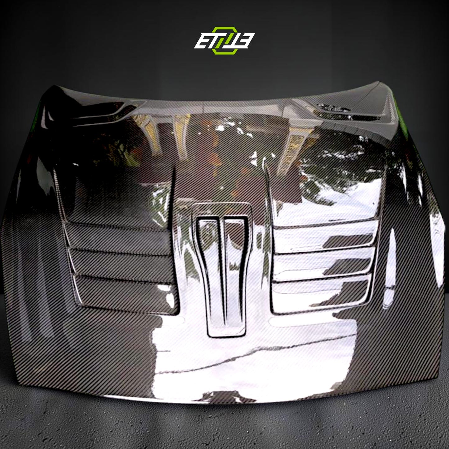 ETi Nissan R35 Dry Carbon Hood