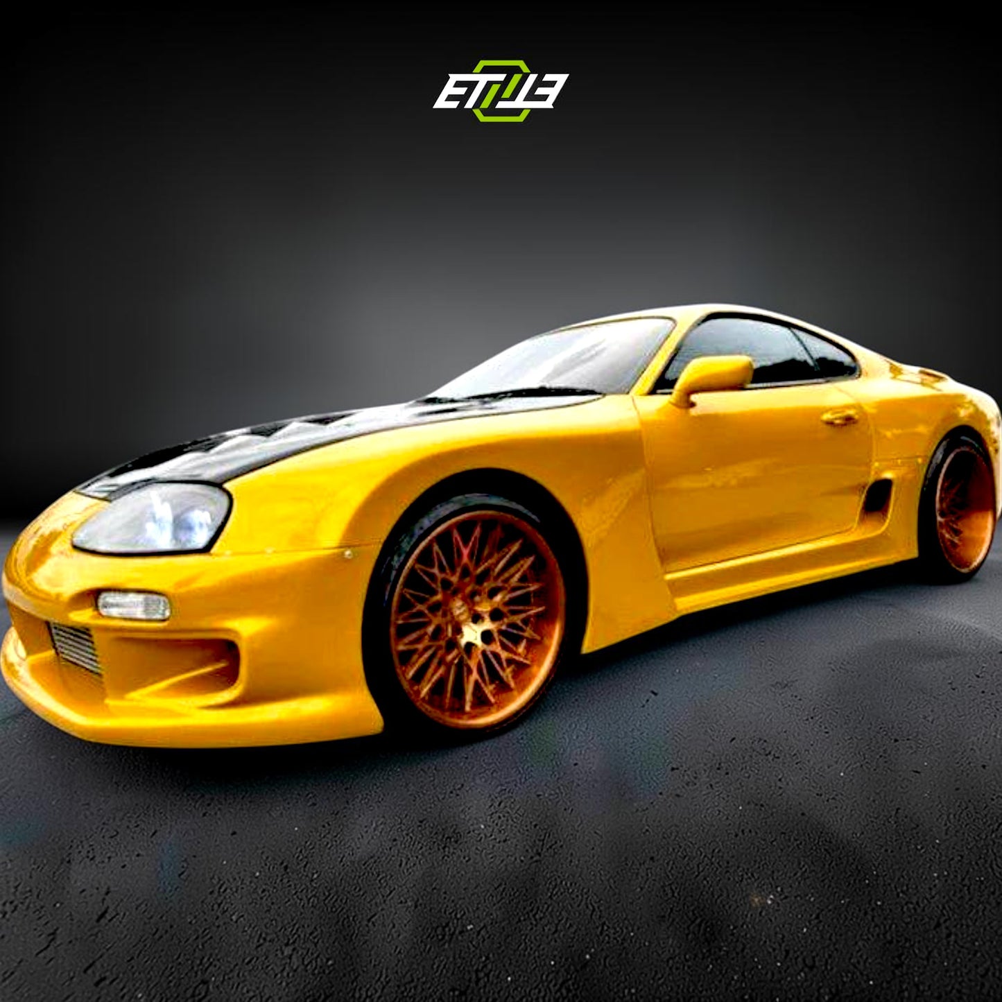 ETi Toyota Supra MKIV TS Style Full Body Kit