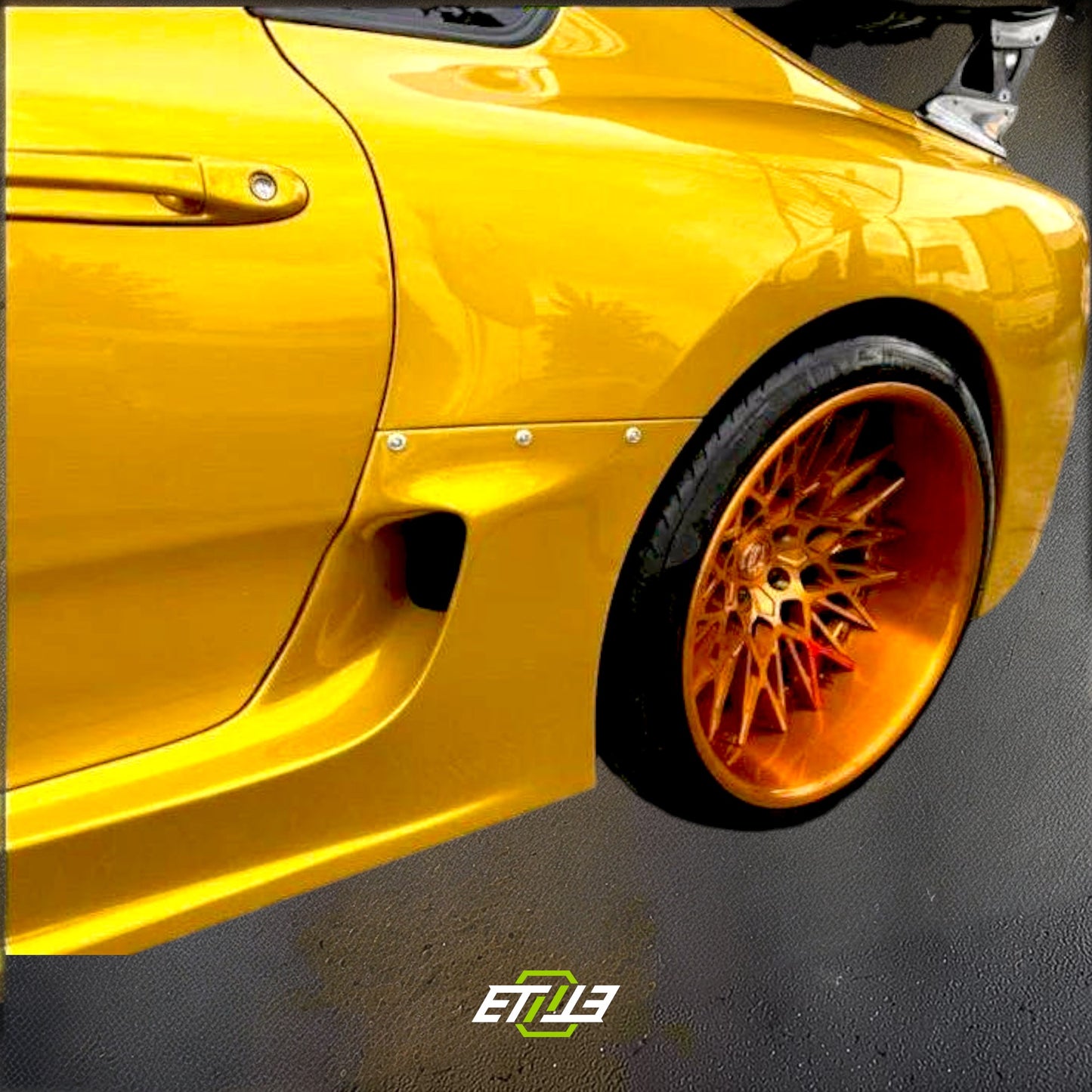 ETi Toyota Supra MKIV TS Style Full Body Kit