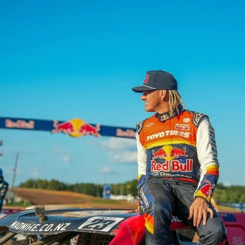 Mad Mike Whiddett with his rotary drift program