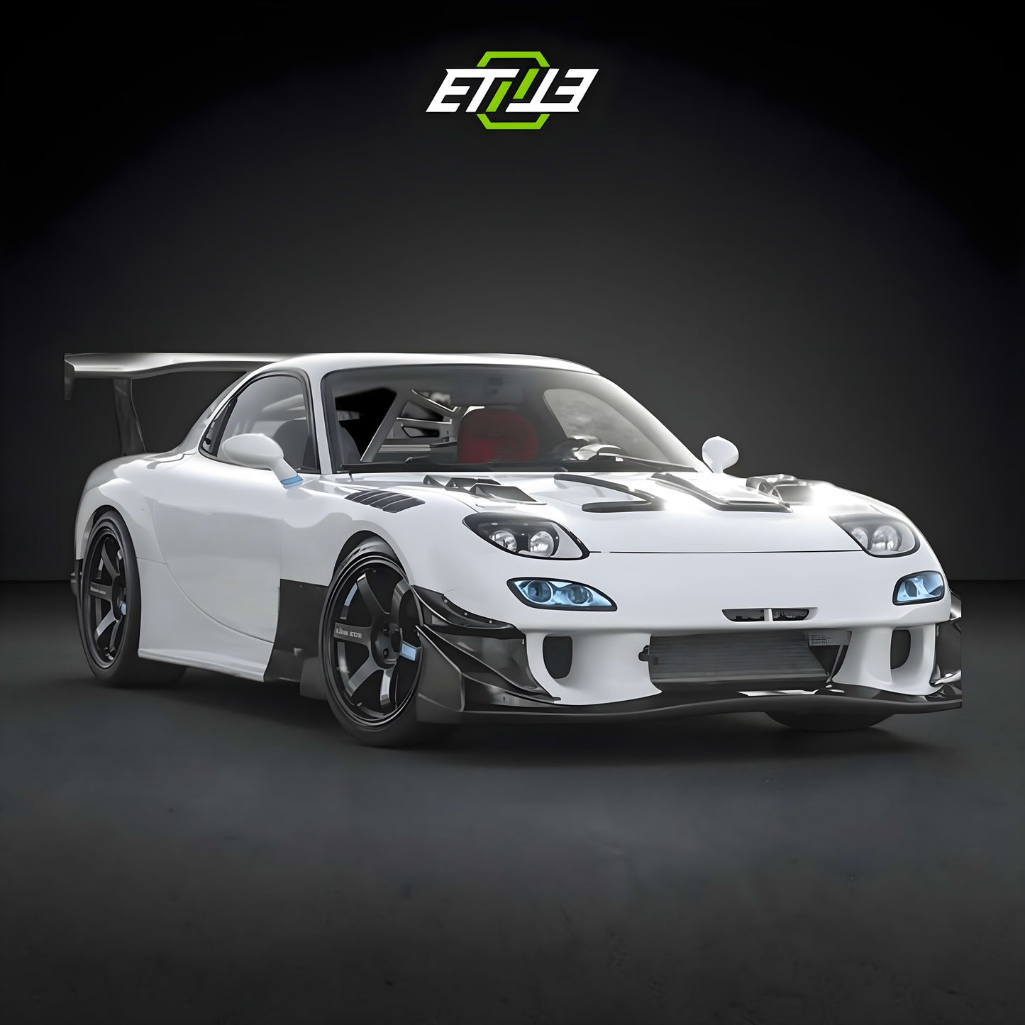 Mazda RX-7 (FD3S) RE-Amemiya Style Body Kit