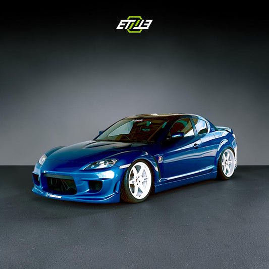 Mazda RX-8 ING+1 Body Kit (4-Piece) | SKU: ETI-MAZDA-RX8--KIT-FRP | ID: 10627884089625 | Shopifydevstudio