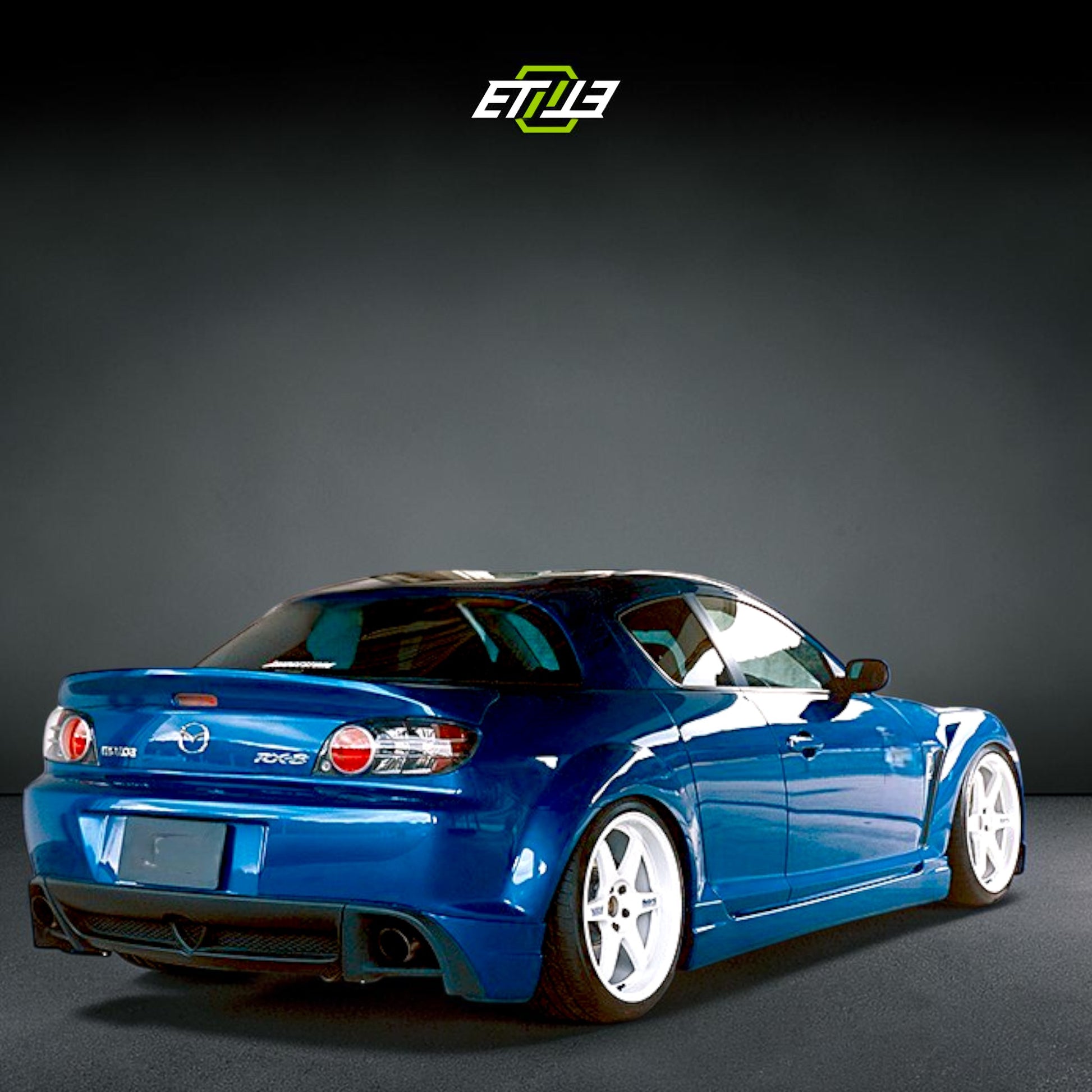 Mazda RX-8 ING+1 Body Kit (4-Piece) | SKU: ETI-MAZDA-RX8--KIT-FRP | ID: 10627884089625 | Shopifydevstudio