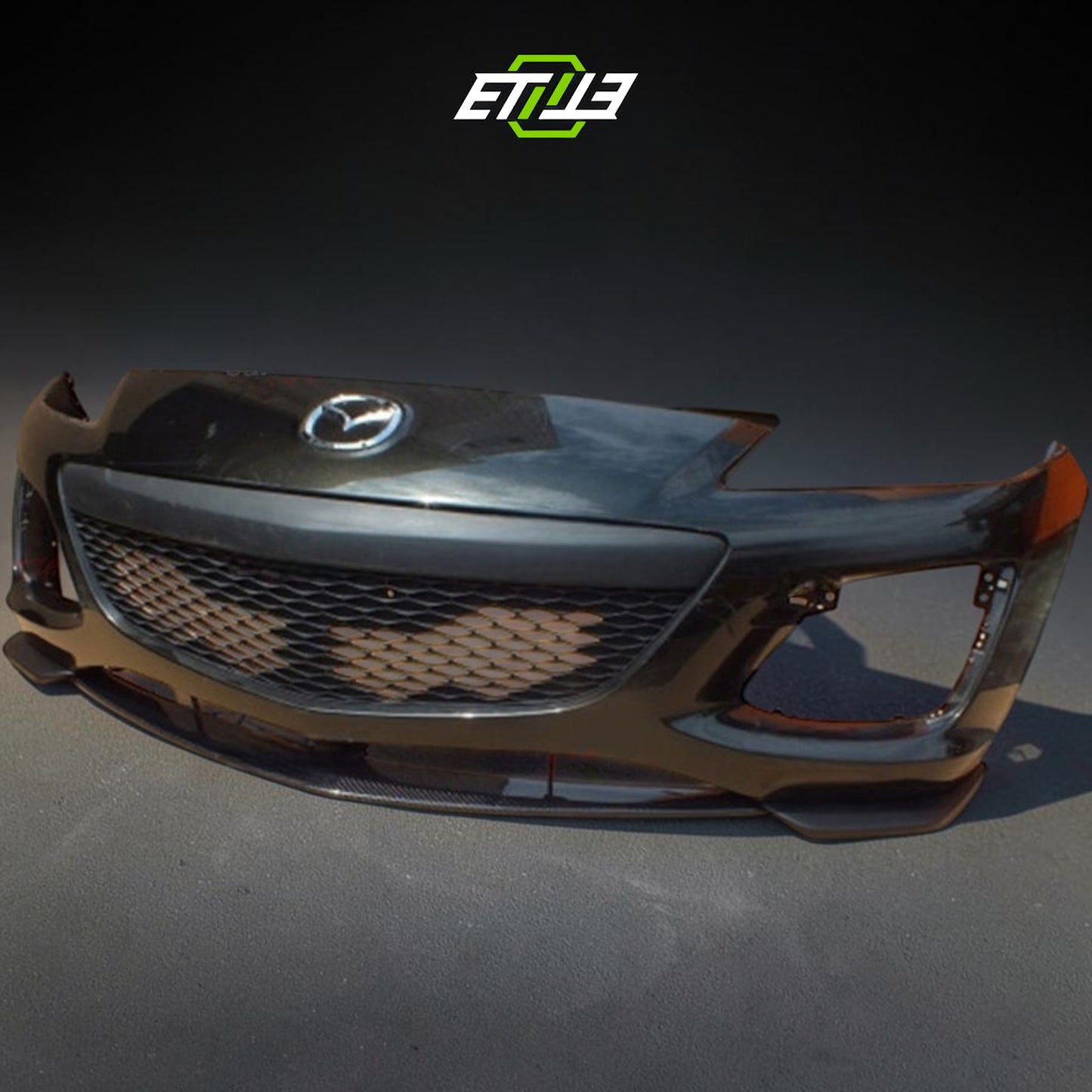 Mazda RX-8 (Late 09-12) R3 TK-Style 3-Piece Front Lip | SKU: RX8-C-1 | ID: 10627885564185 | Shopifydevstudio