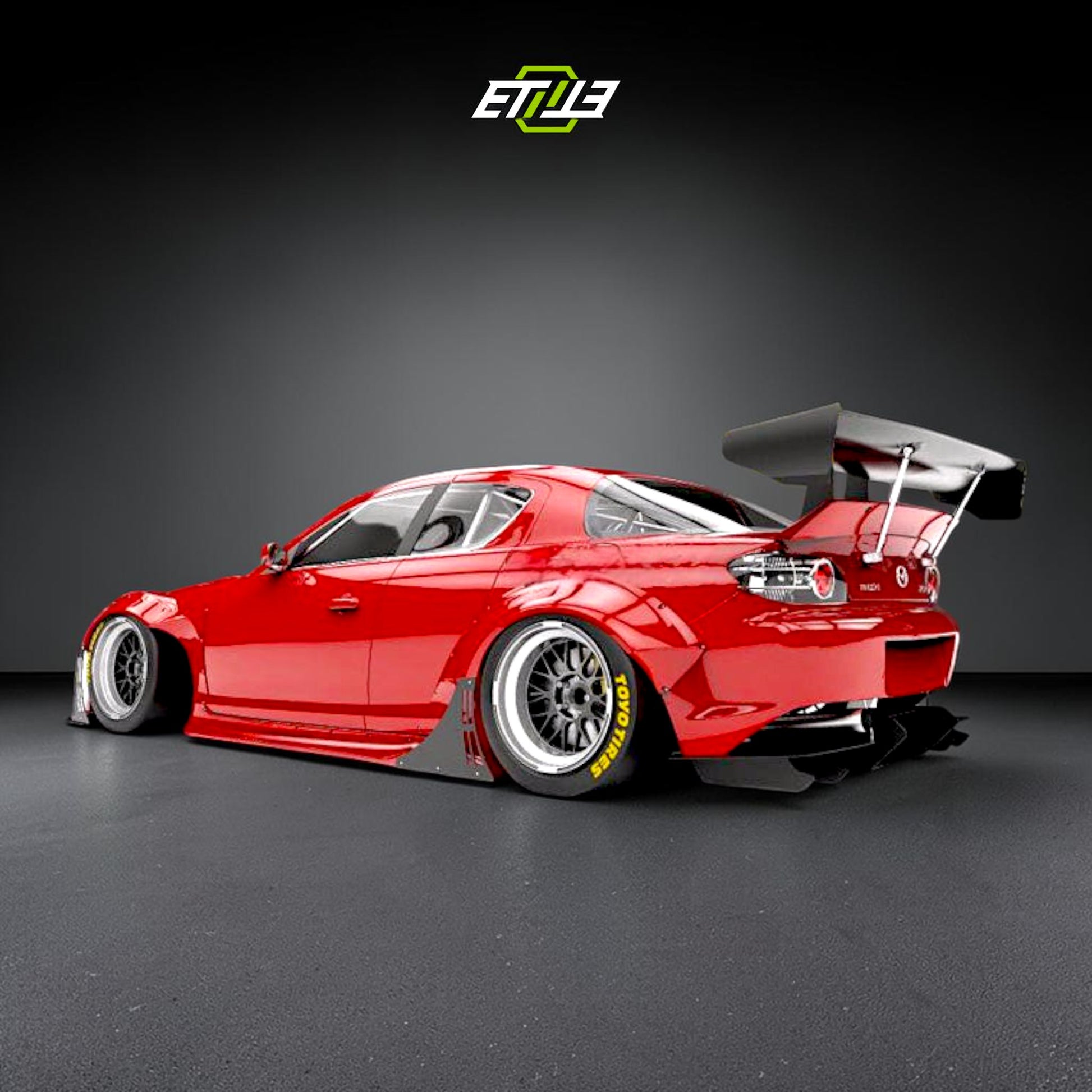 Mazda RX-8 Pandem Body Kit | SKU: rx8pandem1 | ID: 9239478141209 | Shopifydevstudio