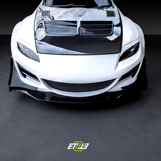Mazda RX-8 R-Magic Carbon Fiber Hood | SKU: ETI-HM01434-CF | ID: 10627884515609 | Shopifydevstudio