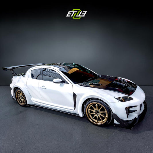 Mazda RX-8 R-Magic Carbon Fiber Hood | SKU: ETI-HM01434-CF | ID: 10627884515609 | Shopifydevstudio