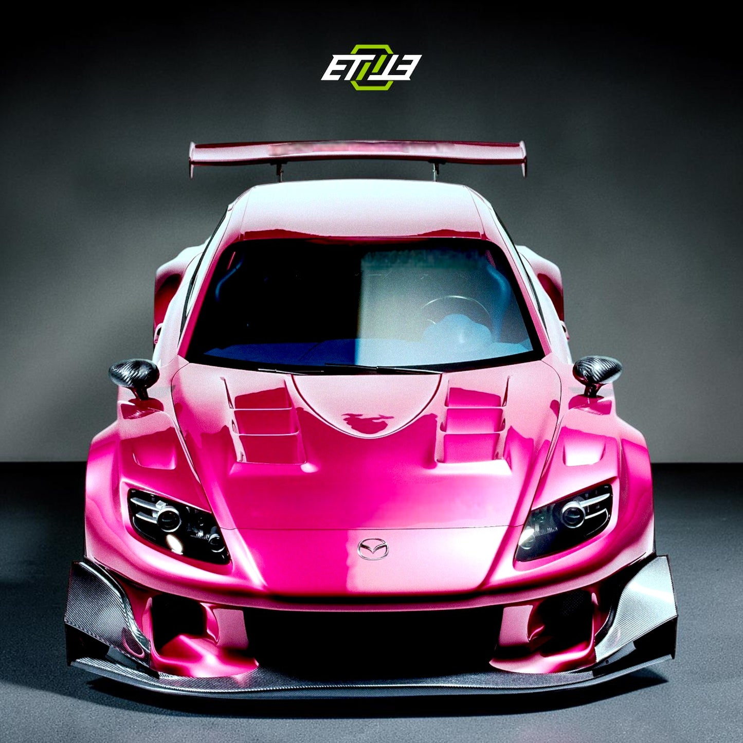 Mazda RX-8 RE-Style Grille | SKU: ETI-3529-FIB | ID: 10627883499801 | Shopifydevstudio