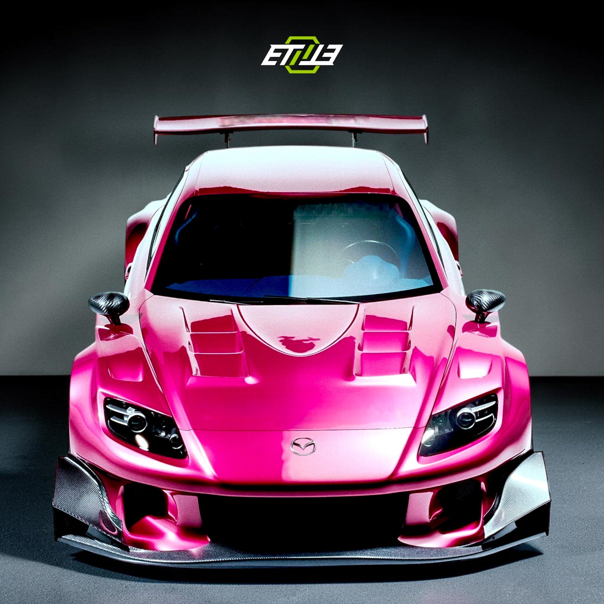 Mazda RX-8 RE-Style Grille | SKU: ETI-3529-FIB | ID: 10627883499801 | Shopifydevstudio