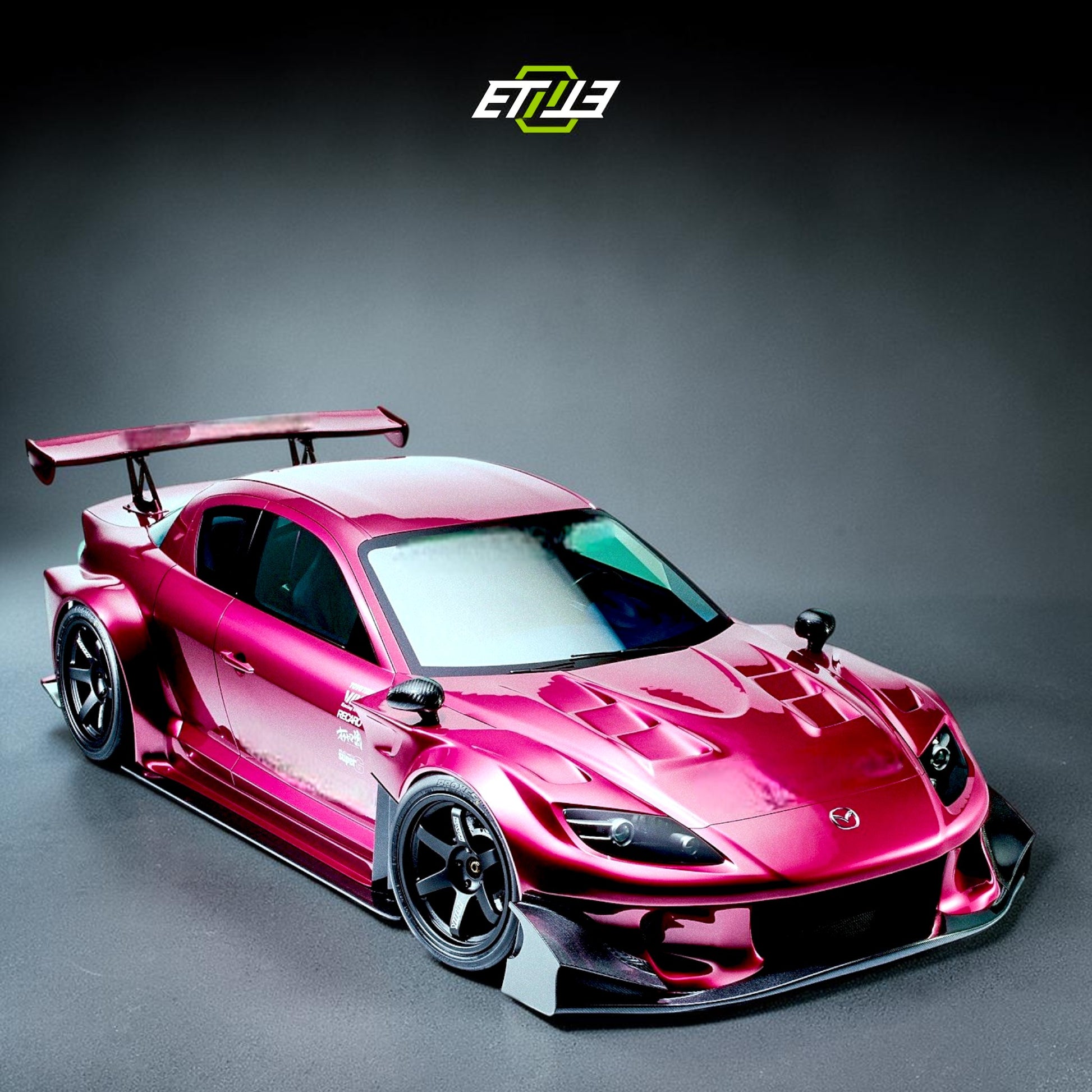 Mazda RX-8 RE-Style Grille | SKU: ETI-3529-FIB | ID: 10627883499801 | Shopifydevstudio