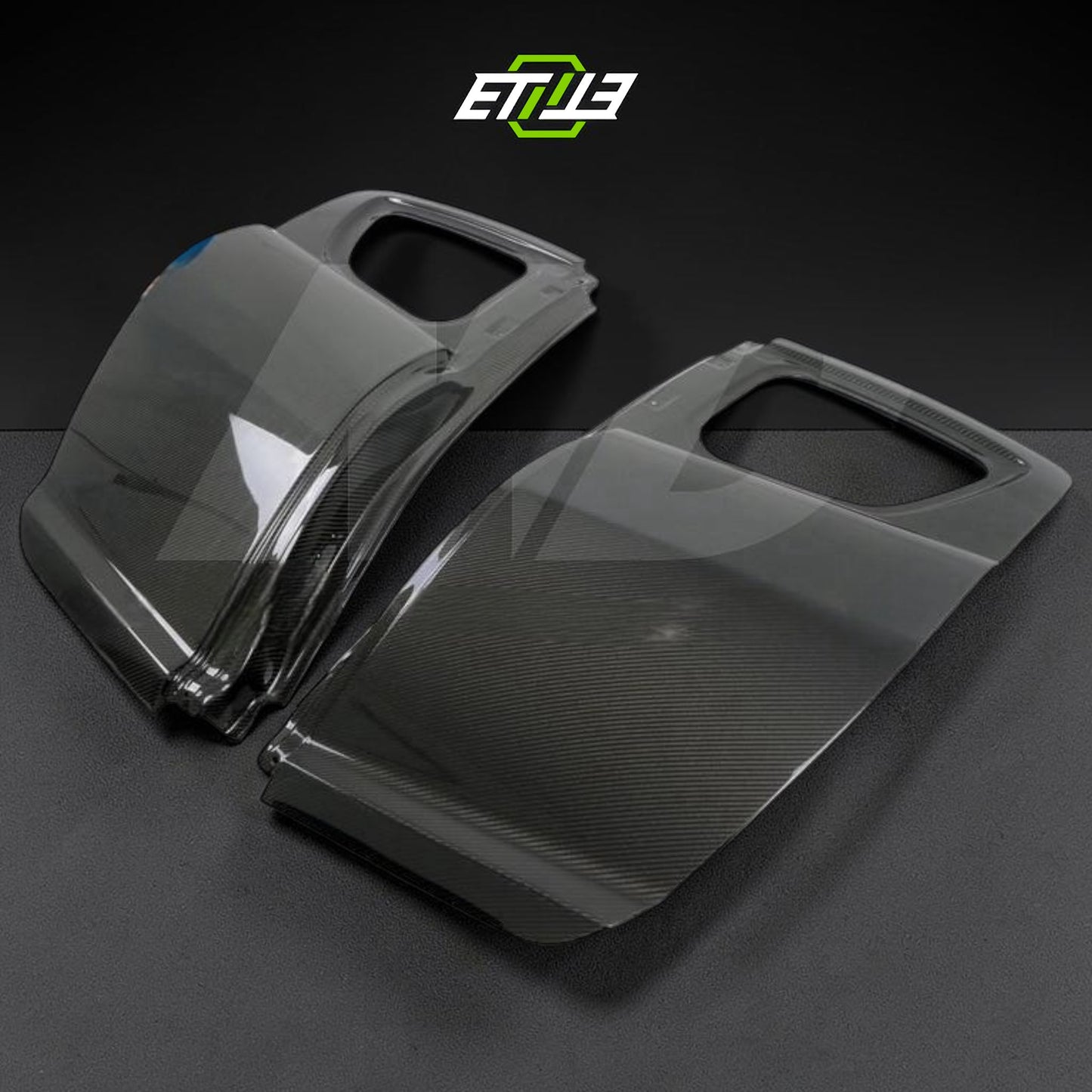 Mazda RX-8 Rear Carbon Fiber Doors | SKU: ETI-DM01125-CF | ID: 10627884351769 | Shopifydevstudio
