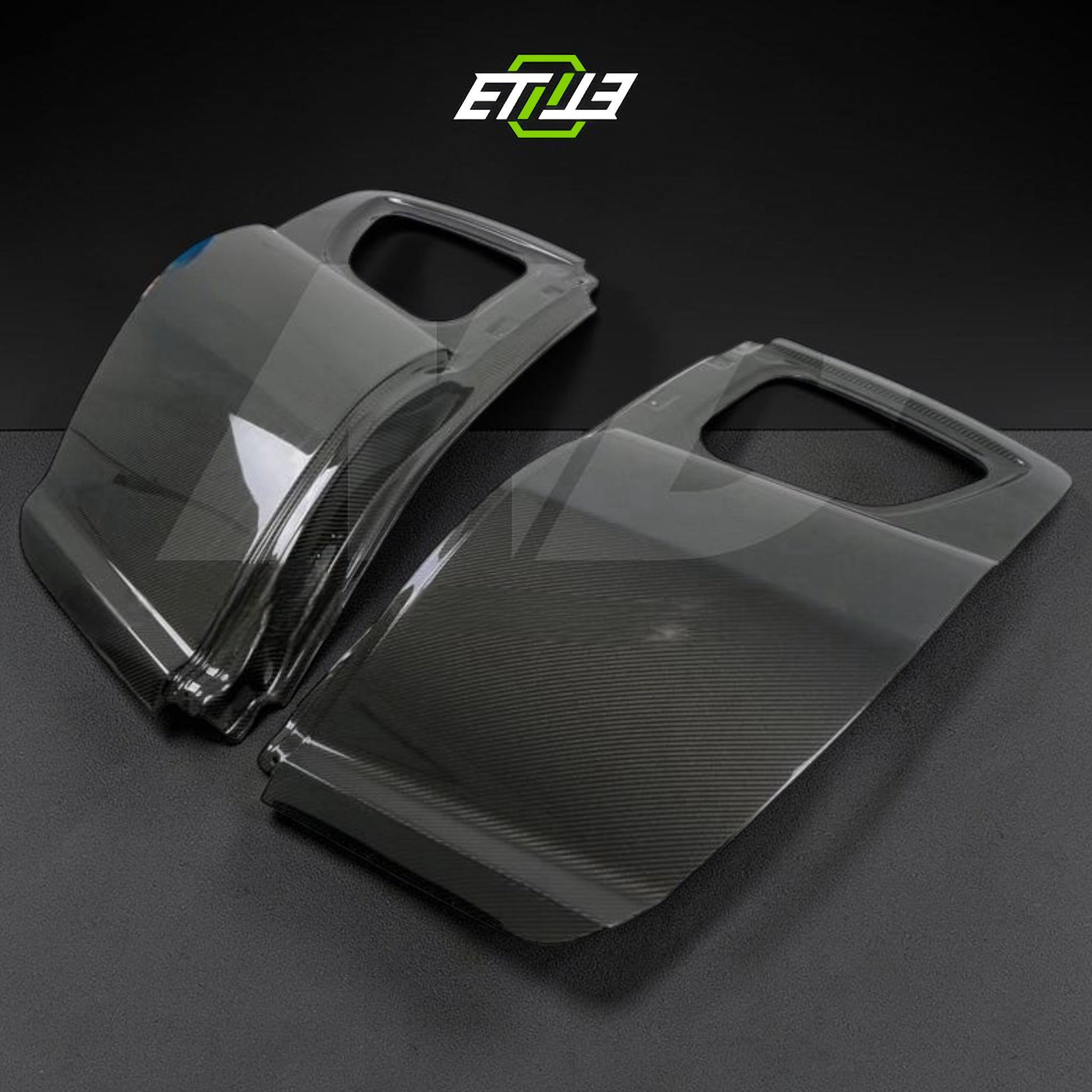 Mazda RX-8 Rear Carbon Fiber Doors | SKU: ETI-DM01125-CF | ID: 10627884351769 | Shopifydevstudio