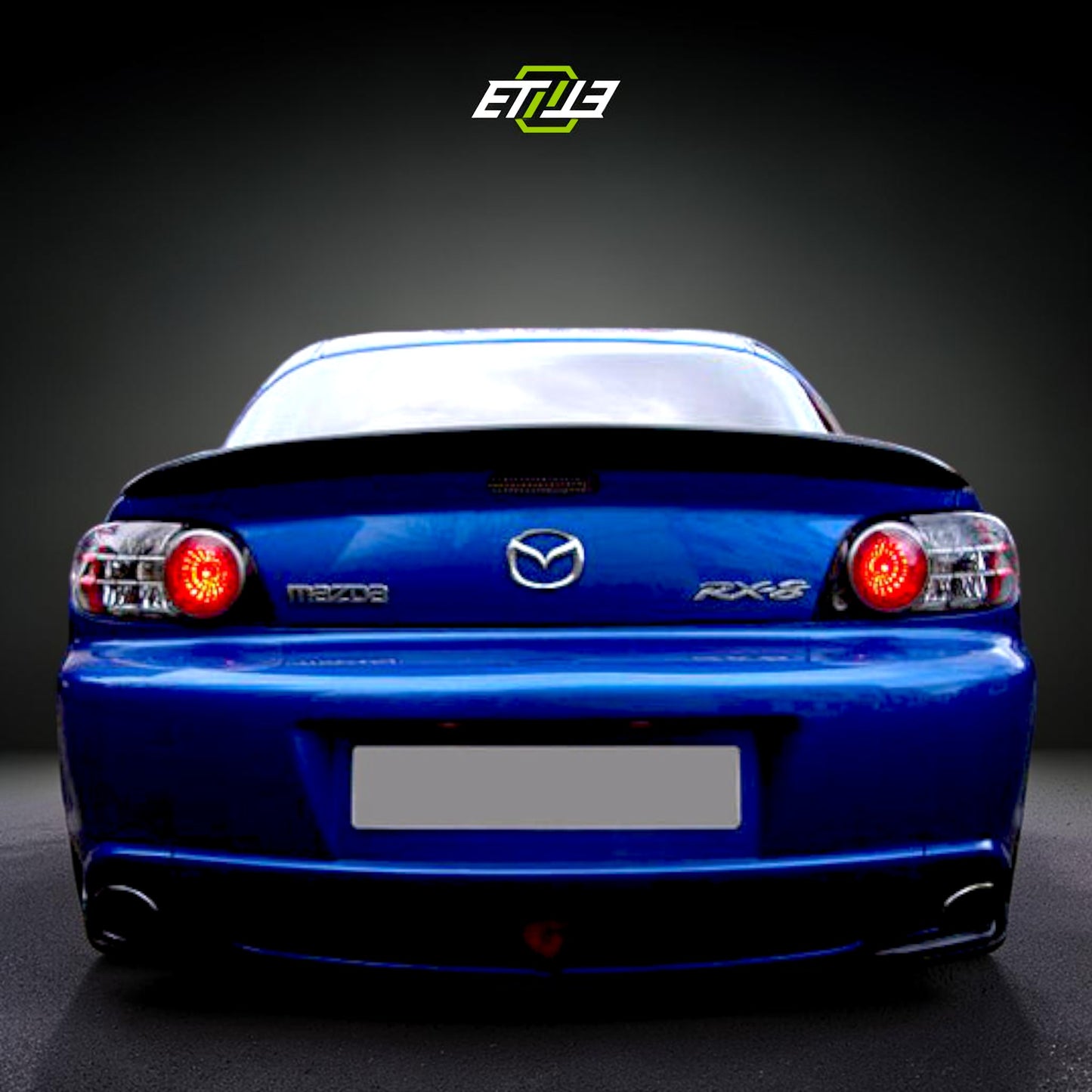 Mazda RX-8 Rear Trunk Lip Spoiler | SKU: RX8-CF-7 | ID: 10627885400345 | Shopifydevstudio