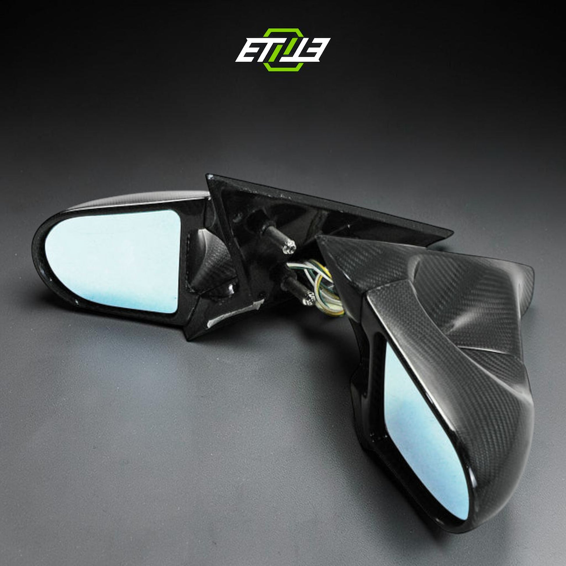Mazda RX-8 SE3P Early Aero Mirror (LHD) | SKU: RX8-CF-5 | ID: 10627885465881 | Shopifydevstudio