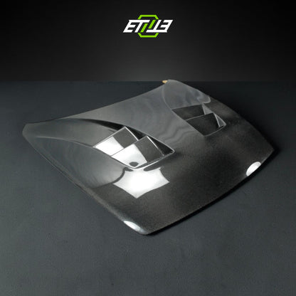 Mazda RX-8 SE3P RE-Style Vented Carbon Fiber Hood | ID: 10627885957401 | Shopifydevstudio