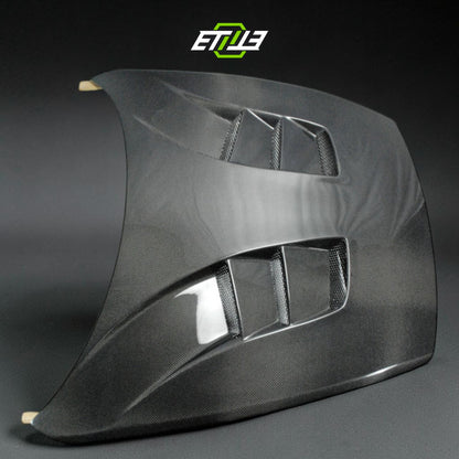Mazda RX-8 SE3P RE-Style Vented Carbon Fiber Hood | ID: 10627885957401 | Shopifydevstudio