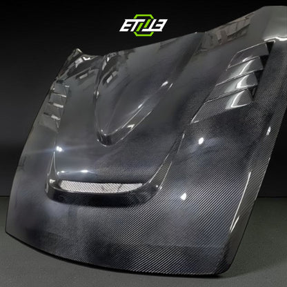 Mazda RX-8 SE3P RE-Style Vented Carbon Fiber Hood | ID: 10627885957401 | Shopifydevstudio