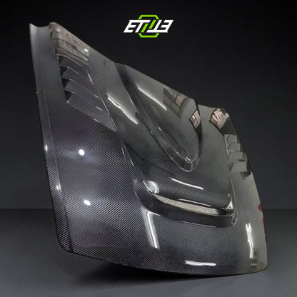 Mazda RX-8 SE3P RE-Style Vented Carbon Fiber Hood | ID: 10627885957401 | Shopifydevstudio