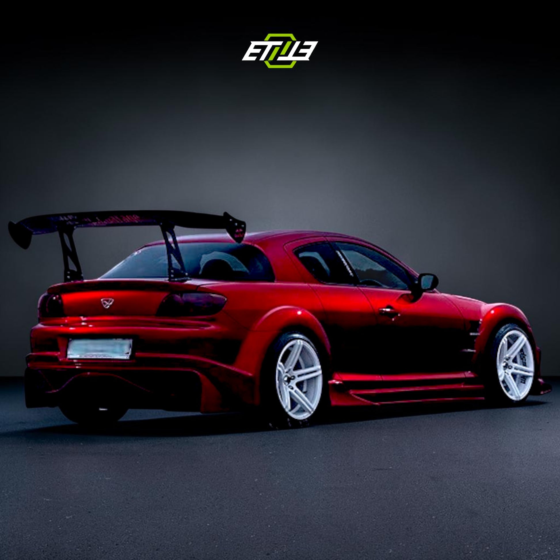Mazda RX-8 Veilside Body Kit (4-Piece) | SKU: ETI-MAZDA-RX8--KIT-FRP | ID: 10627883401497 | Shopifydevstudio