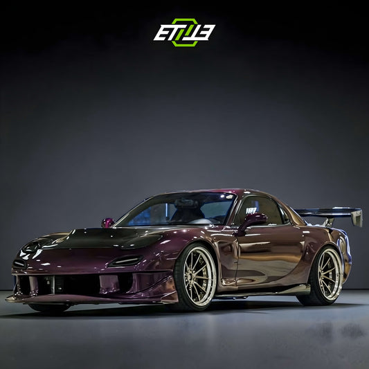 Mazda RX-7 (FD3S) V8 MS Engine Swap Carbon Hood