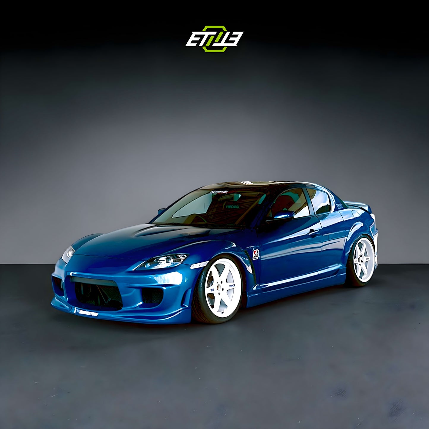 Mazda RX-8 ING+1 Body Kit (4-Piece)