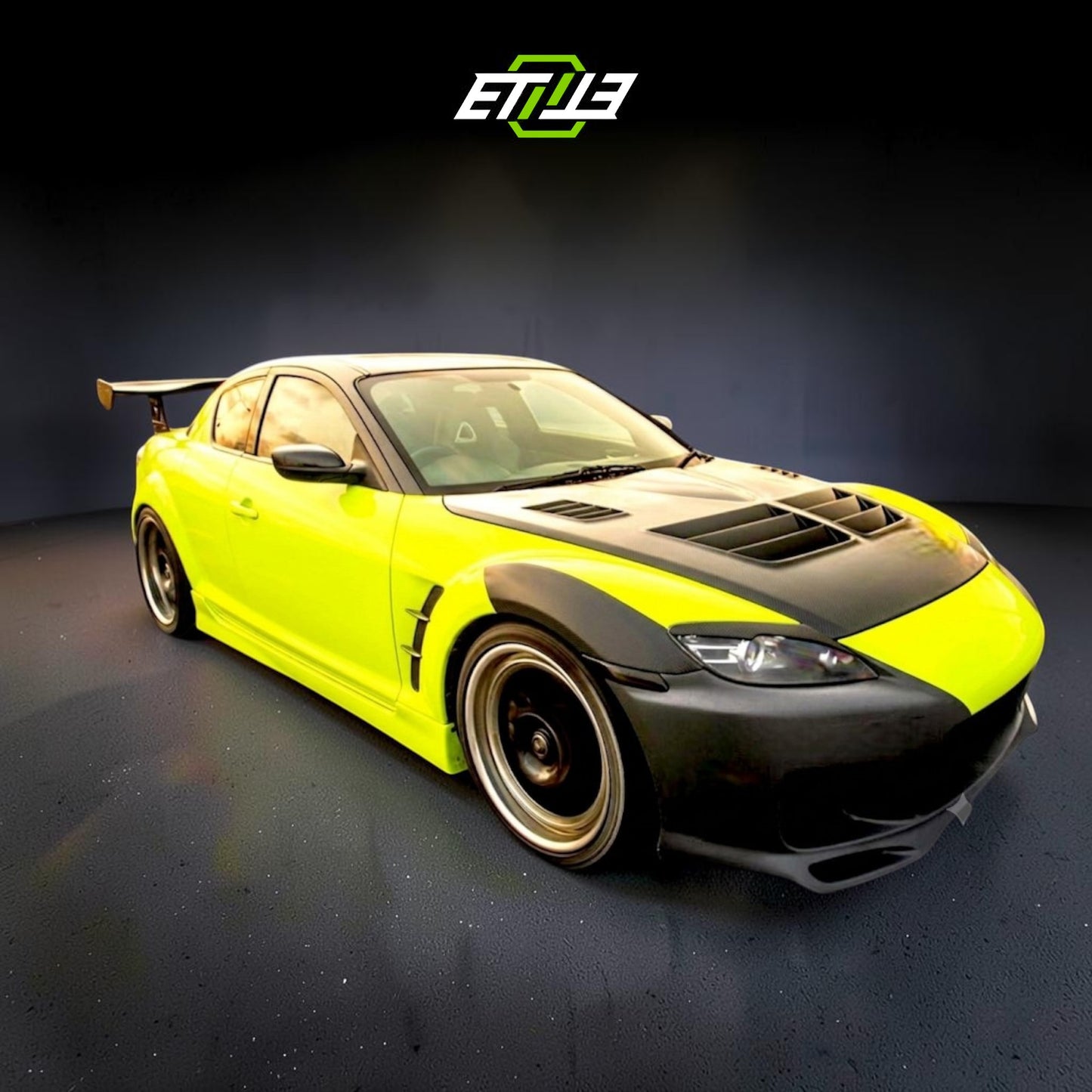 Mazda RX-8 R-Magic Carbon Fiber Hood