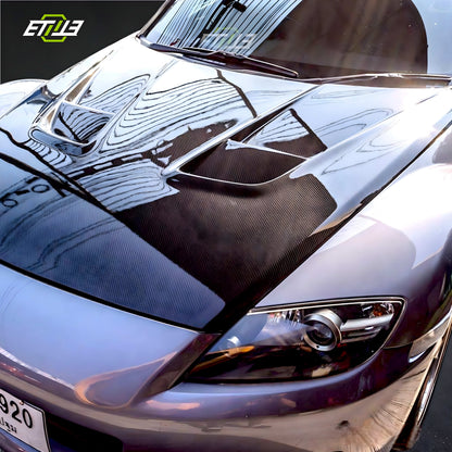 Mazda RX-8 RE-2 Carbon Fiber Hood