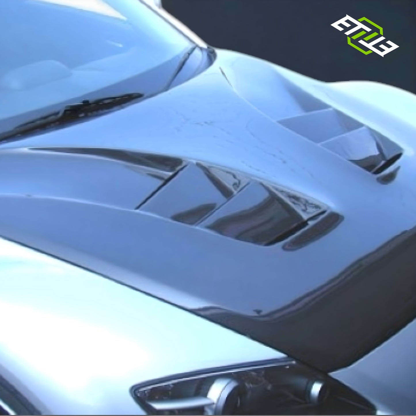 Mazda RX-8 RE-2 Headlight Cover Carbon Fiber Hood