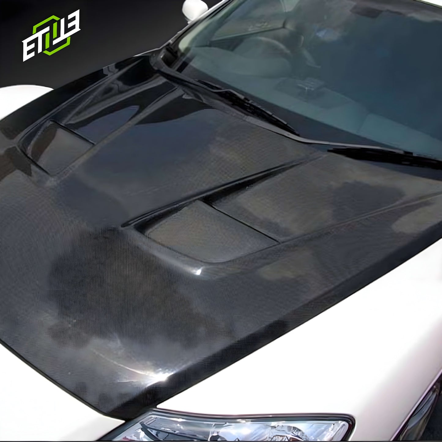 Mazda RX-8 RE-2 Headlight Cover Carbon Fiber Hood