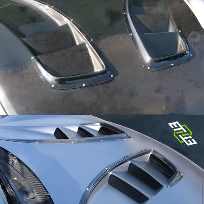 Mazda RX-8 RE-2 Headlight Cover Carbon Fiber Hood