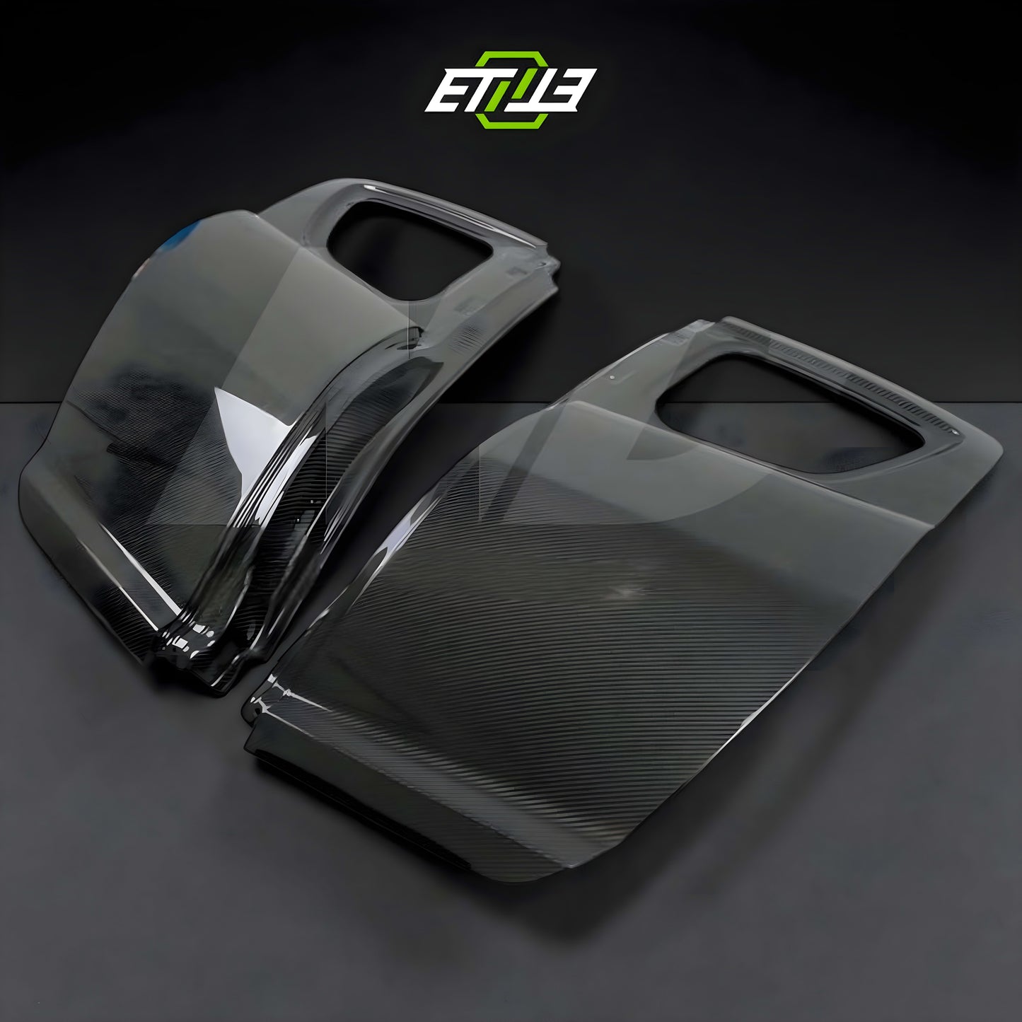 Mazda RX-8 Rear Carbon Fiber Doors