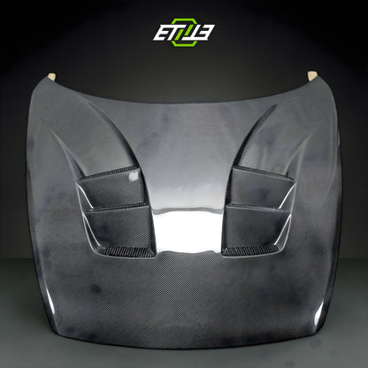 Mazda RX-8 SE3P RE-Style Vented Carbon Fiber Hood
