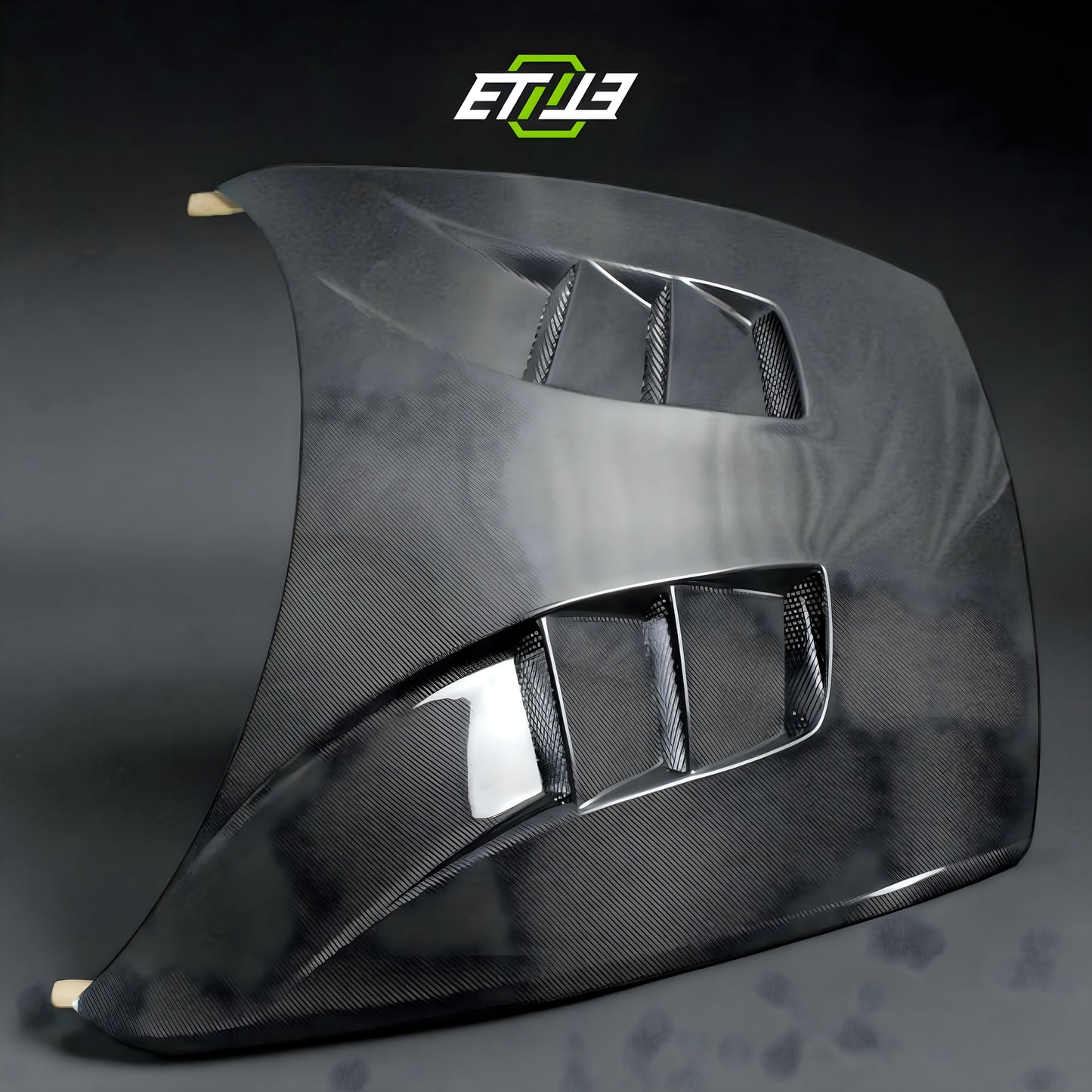 Mazda RX-8 SE3P RE-Style Vented Carbon Fiber Hood